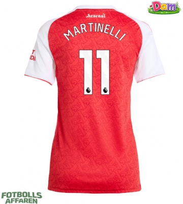 Arsenal Gabriel Martinelli #11 Hemmatröja Kvinnor 2025-26 Kortärmad